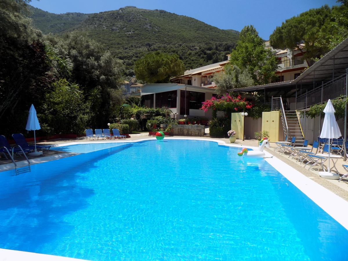 Lefkas Blue Hotel Nikiána Eksteriør bilde